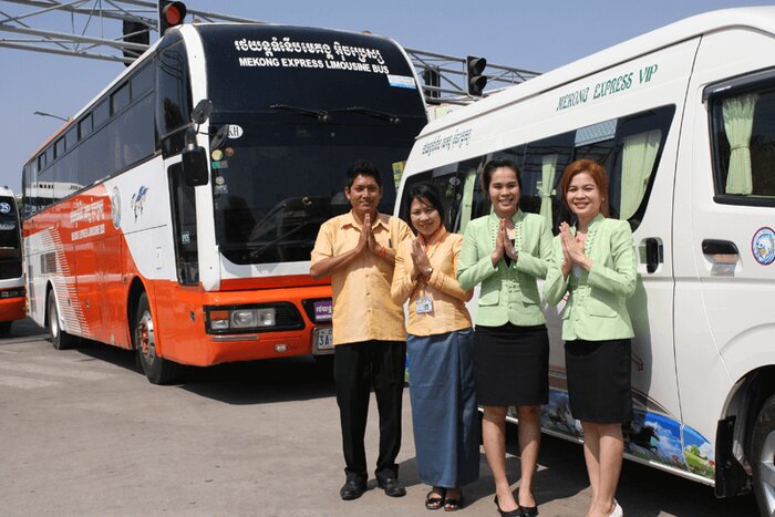 Bus direct from Ho Chi Minh city to Siem Reap